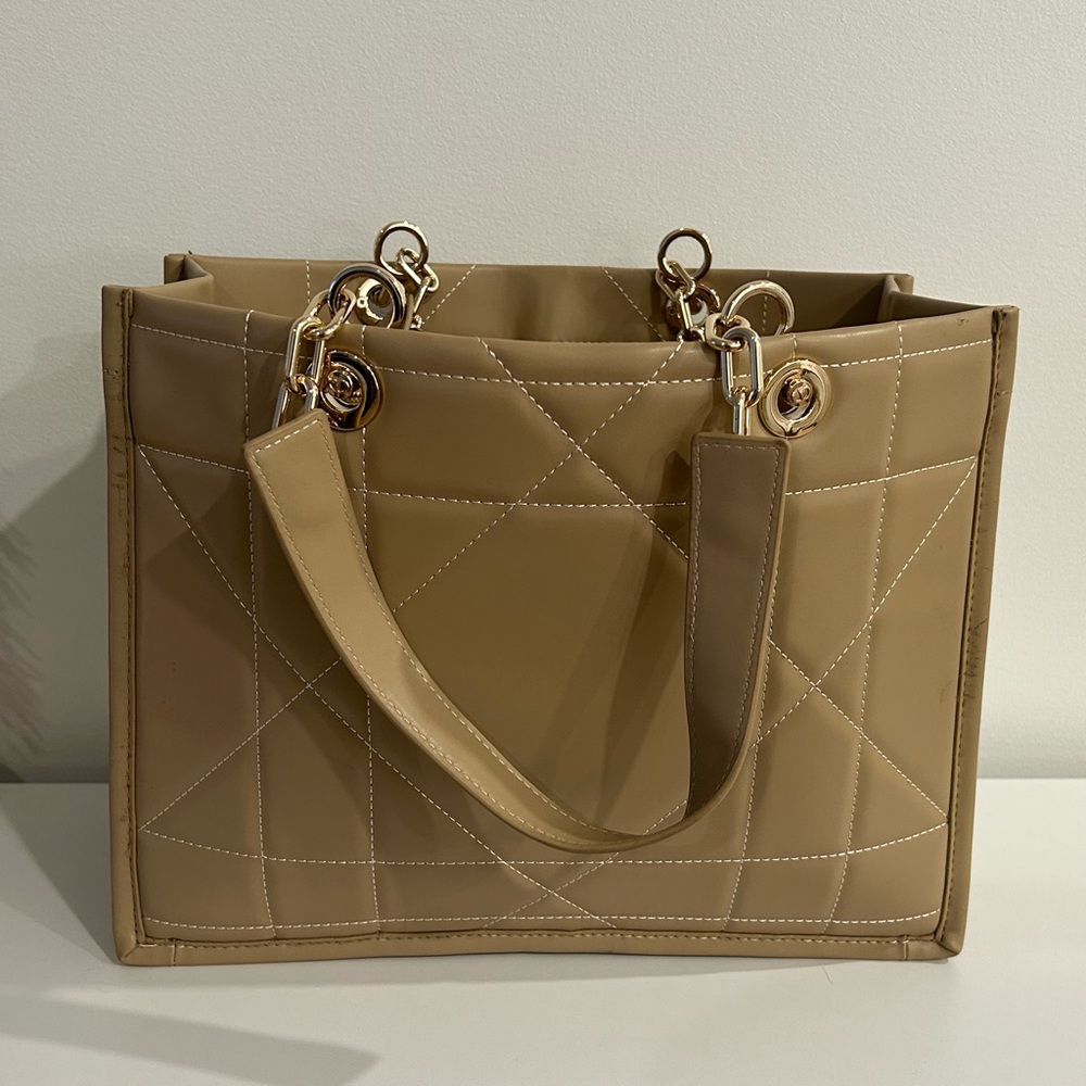 CD Dior Quilted Tote Bag